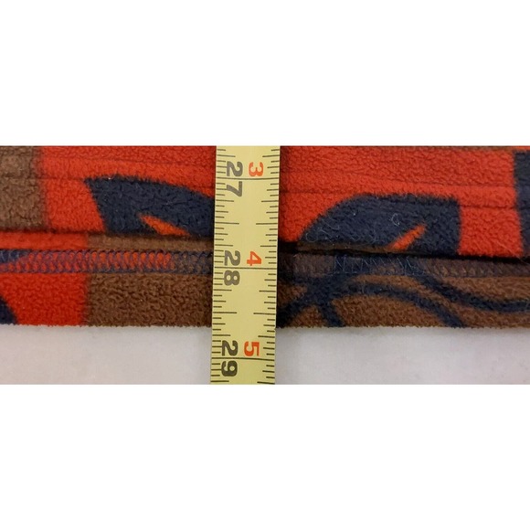 Warm & Cozy DB Studio Womens Fleece Quarter Zip Jacket Green Multicolor Size XL - Picture 6 of 7